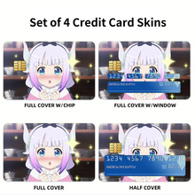 Load image into Gallery viewer, Miss Kobayashi's Dragon Maid Credit Card Skins (4-in-1 Pack)