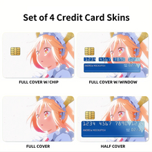 Load image into Gallery viewer, Miss Kobayashi's Dragon Maid Credit Card Skins (4-in-1 Pack)
