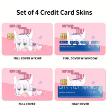 Load image into Gallery viewer, Miss Kobayashi's Dragon Maid Credit Card Skins (4-in-1 Pack)