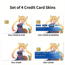 Load image into Gallery viewer, Miss Kobayashi's Dragon Maid Credit Card Skins (4-in-1 Pack)