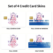 Load image into Gallery viewer, Miss Kobayashi's Dragon Maid Credit Card Skins (4-in-1 Pack)