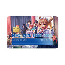 Load image into Gallery viewer, Miss Kobayashi's Dragon Maid Credit Card Skins (4-in-1 Pack)