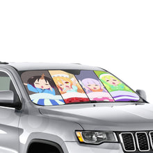 Load image into Gallery viewer, Miss Kobayashi's Dragon Maid Kanna Kamui, Elma, Kobayashi San Chi No Maid Dragon, Quetzalcoatl, Tohru Car Sunshade