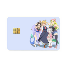 Load image into Gallery viewer, Miss Kobayashi's Dragon Maid Kanna Kamui, Elma, Kobayashi San Chi No Maid Dragon, Quetzalcoatl, Tohru Credit Card Skins (4-in-1 Pack)