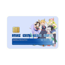 Load image into Gallery viewer, Miss Kobayashi's Dragon Maid Kanna Kamui, Elma, Kobayashi San Chi No Maid Dragon, Quetzalcoatl, Tohru Credit Card Skins (4-in-1 Pack)