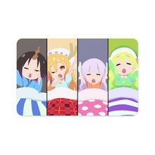 Load image into Gallery viewer, Miss Kobayashi's Dragon Maid Kanna Kamui, Elma, Kobayashi San Chi No Maid Dragon, Quetzalcoatl, Tohru Credit Card Skins (4-in-1 Pack)