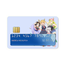 Load image into Gallery viewer, Miss Kobayashi's Dragon Maid Kanna Kamui, Elma, Kobayashi San Chi No Maid Dragon, Quetzalcoatl, Tohru Credit Card Skins (4-in-1 Pack)