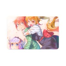 Load image into Gallery viewer, Miss Kobayashi's Dragon Maid Kanna Kamui, Kobayashi, Kobayashi San Chi No Maid Dragon, Tohru Credit Card Skins (4-in-1 Pack)