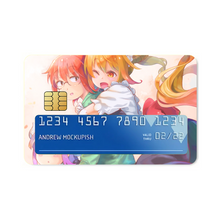 Load image into Gallery viewer, Miss Kobayashi's Dragon Maid Kanna Kamui, Kobayashi, Kobayashi San Chi No Maid Dragon, Tohru Credit Card Skins (4-in-1 Pack)