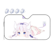 Load image into Gallery viewer, Miss Kobayashi's Dragon Maid Kanna Kamui, Kobayashi San Chi No Maid Dragon Car Sunshade