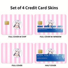 Load image into Gallery viewer, Miss Kobayashi's Dragon Maid Kanna Kamui, Kobayashi San Chi No Maid Dragon Credit Card Skins (4-in-1 Pack)