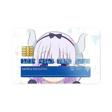 Load image into Gallery viewer, Miss Kobayashi's Dragon Maid Kanna Kamui, Kobayashi San Chi No Maid Dragon Credit Card Skins (4-in-1 Pack)