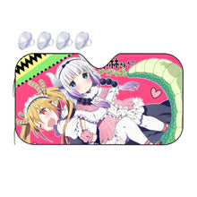 Load image into Gallery viewer, Miss Kobayashi's Dragon Maid Kanna Kamui, Kobayashi San Chi No Maid Dragon, Tohru Car Sunshade