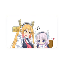 Load image into Gallery viewer, Miss Kobayashi's Dragon Maid Kanna Kamui, Kobayashi San Chi No Maid Dragon, Tohru Credit Card Skins (4-in-1 Pack)