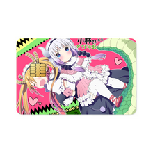 Load image into Gallery viewer, Miss Kobayashi's Dragon Maid Kanna Kamui, Kobayashi San Chi No Maid Dragon, Tohru Credit Card Skins (4-in-1 Pack)