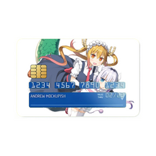 Load image into Gallery viewer, Miss Kobayashi's Dragon Maid Kanna Kamui, Kobayashi San Chi No Maid Dragon, Tohru Credit Card Skins (4-in-1 Pack)