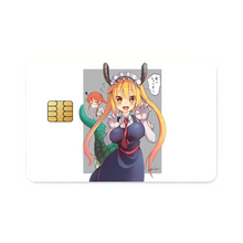 Load image into Gallery viewer, Miss Kobayashi's Dragon Maid Kobayashi, Kobayashi-san Chi No Maid Dragon, Miss Kobayashi S Dragon Maid, Tohru Credit Card Skins (4-in-1 Pack)