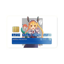 Load image into Gallery viewer, Miss Kobayashi's Dragon Maid Kobayashi, Kobayashi-san Chi No Maid Dragon, Miss Kobayashi S Dragon Maid, Tohru Credit Card Skins (4-in-1 Pack)
