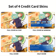 Load image into Gallery viewer, Miss Kobayashi's Dragon Maid Kobayashi, Kobayashi San Chi No Maid Dragon, Tohru Credit Card Skins (4-in-1 Pack)