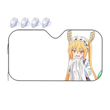 Load image into Gallery viewer, Miss Kobayashi's Dragon Maid Kobayashi-san Chi No Maid Dragon, Miss Kobayashi S Dragon Maid, Tohru Car Sunshade