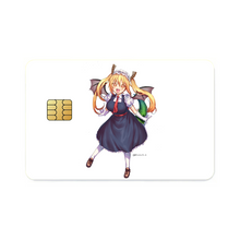 Load image into Gallery viewer, Miss Kobayashi's Dragon Maid Kobayashi-san Chi No Maid Dragon, Miss Kobayashi S Dragon Maid, Tohru Credit Card Skins (4-in-1 Pack)