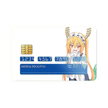 Load image into Gallery viewer, Miss Kobayashi's Dragon Maid Kobayashi-san Chi No Maid Dragon, Miss Kobayashi S Dragon Maid, Tohru Credit Card Skins (4-in-1 Pack)
