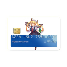Load image into Gallery viewer, Miss Kobayashi's Dragon Maid Kobayashi-san Chi No Maid Dragon, Miss Kobayashi S Dragon Maid, Tohru Credit Card Skins (4-in-1 Pack)