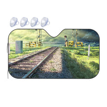 Load image into Gallery viewer, Mitsuha's thoughts - From "Your Name."(君の名は。) Car Sunshade