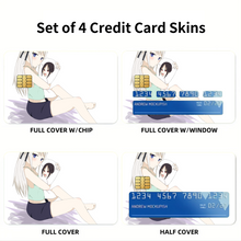 Load image into Gallery viewer, Miyuki Shirogane's sister Credit Card Skins (4-in-1 Pack)