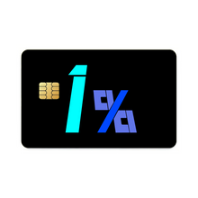 Load image into Gallery viewer, Mob Psycho "1%" Credit Card Skins (4-in-1 Pack)