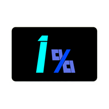 Load image into Gallery viewer, Mob Psycho "1%" Credit Card Skins (4-in-1 Pack)