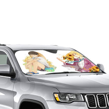 Load image into Gallery viewer, Mob Psycho 100 Arataka Reigen, Shigeo Kageyama Car Sunshade