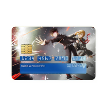 Load image into Gallery viewer, Mob Psycho 100 Arataka Reigen, Shigeo Kageyama Credit Card Skins (4-in-1 Pack)