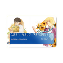 Load image into Gallery viewer, Mob Psycho 100 Arataka Reigen, Shigeo Kageyama Credit Card Skins (4-in-1 Pack)