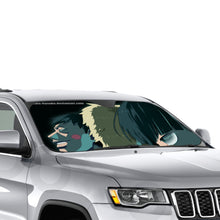Load image into Gallery viewer, Mob Psycho 100 Arataka Reigen, Shigeo Kageyama, Ritsu Kageyama Car Sunshade