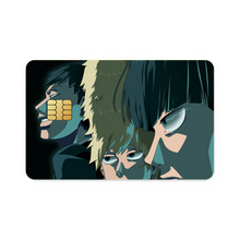 Load image into Gallery viewer, Mob Psycho 100 Arataka Reigen, Shigeo Kageyama, Ritsu Kageyama Credit Card Skins (4-in-1 Pack)