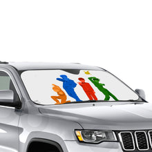 Load image into Gallery viewer, Mob Psycho 100 Arataka Reigen, Shigeo Kageyama, Ritsu Kageyama, Teruki Hanazawa Car Sunshade