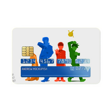 Load image into Gallery viewer, Mob Psycho 100 Arataka Reigen, Shigeo Kageyama, Ritsu Kageyama, Teruki Hanazawa Credit Card Skins (4-in-1 Pack)