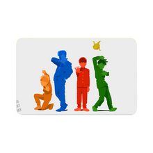 Load image into Gallery viewer, Mob Psycho 100 Arataka Reigen, Shigeo Kageyama, Ritsu Kageyama, Teruki Hanazawa Credit Card Skins (4-in-1 Pack)
