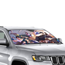 Load image into Gallery viewer, Mob Psycho 100 Arataka Reigen, Shigeo Kageyama, Ritsu Kageyama, Teruki Hanazawa, Tome Kurata Car Sunshade