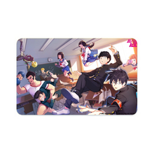 Load image into Gallery viewer, Mob Psycho 100 Arataka Reigen, Shigeo Kageyama, Ritsu Kageyama, Teruki Hanazawa, Tome Kurata Credit Card Skins (4-in-1 Pack)