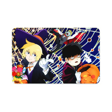 Load image into Gallery viewer, Mob Psycho 100 Arataka Reigen, Shigeo Kageyama, Teruki Hanazawa Credit Card Skins (4-in-1 Pack)