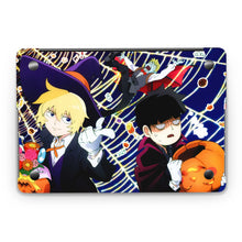 Load image into Gallery viewer, Mob Psycho 100 Arataka Reigen, Shigeo Kageyama, Teruki Hanazawa Macbook Skin