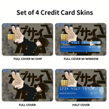 Load image into Gallery viewer, Mob Psycho 100 Shigeo Kageyama Credit Card Skins (4-in-1 Pack)