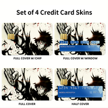Load image into Gallery viewer, Mob Psycho 100 Shigeo Kageyama Credit Card Skins (4-in-1 Pack)