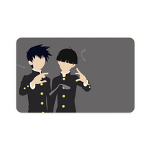 Load image into Gallery viewer, Mob Psycho 100 Shigeo Kageyama, Ritsu Kageyama Credit Card Skins (4-in-1 Pack)