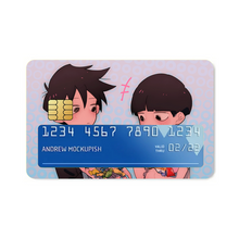 Load image into Gallery viewer, Mob Psycho 100 Shigeo Kageyama, Ritsu Kageyama Credit Card Skins (4-in-1 Pack)