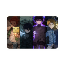 Load image into Gallery viewer, Mob Psycho 100 Shigeo Kageyama, Ritsu Kageyama, Teruki Hanazawa Credit Card Skins (4-in-1 Pack)