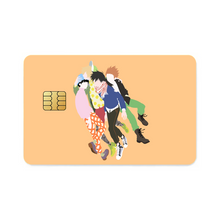 Load image into Gallery viewer, Mob Psycho 100 Shigeo Kageyama, Ritsu Kageyama, Teruki Hanazawa Credit Card Skins (4-in-1 Pack)