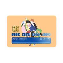 Load image into Gallery viewer, Mob Psycho 100 Shigeo Kageyama, Ritsu Kageyama, Teruki Hanazawa Credit Card Skins (4-in-1 Pack)